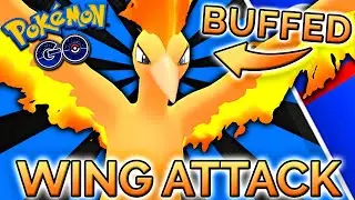 *BUFFED* WING ATTACK MOLTRES NUKES THE GREAT LEAGUE META! | GO BATTLE LEAGUE