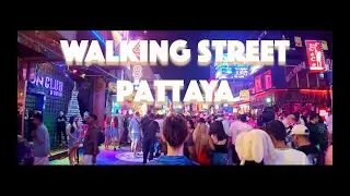 Самая дикая улица в мире: новогоднее безумие на Walking Street в Паттайе 2025 4K