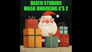 Couple of Death Studio Masks for Christmas! #christmas #deathstudios #masks