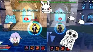 Roblox: Demon blade. Mazmorra invernal/Winter dungeon 1 y 2: Consejos.