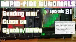 Как отправить MIDI-сигнал на внешние синтезаторы/другие DAW (уроки Rapid-fire REAPER, выпуск 81)