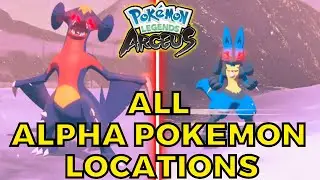 All ALPHA Pokemon Locations Guide in Pokemon Legends Arceus