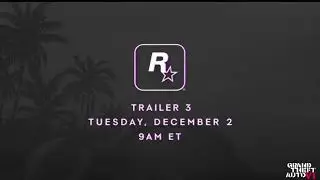 GRAND THEFT AUTO: VI&reg; | Trailer 3 Promo | Tuesday, December 2, 9AM ET | Concept