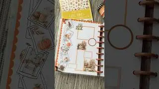 Fall Dutch door planner pages #planwithme #happyplanner #dutchdoor