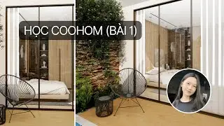 Hướng dẫn sử dụng Coohom mới nhất (Bài 1) Tổng quan Coohom & Phím tắt, màu nền