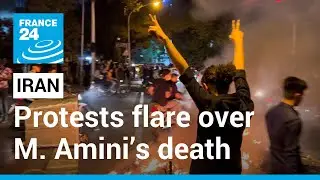 Iran protests flare over Mahsa Amini&rsquo;s death for 10th night, defying crackdown &bull; FRANCE 24