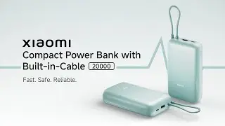 Xiaomi Compact Power Bank 20000mAh | Fast. Safe. Reliable