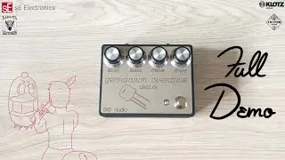 B85 Audio Germanium Overdrive Deluxe DEMO & REVIEW | Klon Centaur & TS 808 in one? | Guitar & BASS!