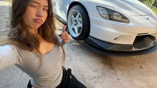 lets address all the issues on my project car | blown ball joints, old swaybars + chat w me