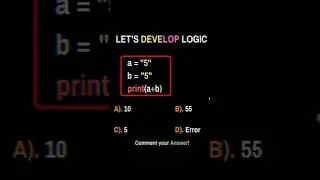 Let's Develop Logic 