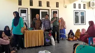 Babinsa hadir dalam Penyaluran Bantuan Langsung Tunai (BLT)dan bantuan CPP di Desa Pilolalenga