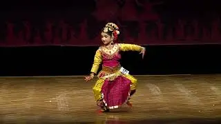1st dance performance  (Perini Natyam sub junior solo performance at Ravindra Bharat Hyderabad )