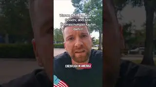 In den USA darfst du Waffen besitzen &ndash; aber &Uuml;berraschungseier sind verboten? #usaalltag #lebenusa