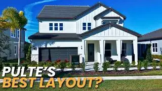 Inside A STUNNING New Home For Sale In Wesley Chapel Florida | Pulte Scarlett | Two Rivers