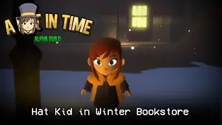 A Hat In Time Alpha Build - Hat Kid in Winter Bookstore
