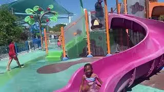 Peppa Pig Theme Park Muddy Puddles Splash Pad Winter Haven Florida   #splashpad #peppapig