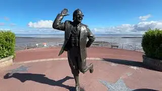 Eric Morecambe Statue - Kents Bank Holiday Cottage