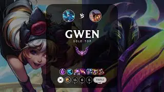 Gwen Top vs K'Sante - KR Master Patch 14.2