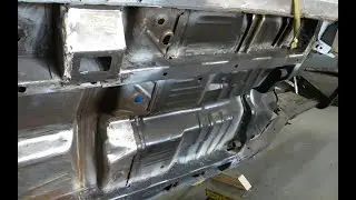 REAL HOME GARAGE 1966 Custom Charger Frame Connector Install Part 2