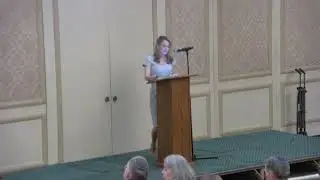 Yardena Schwartz, Author of Ghosts of a Holy War, at Beth El Synagogue in New Rochelle