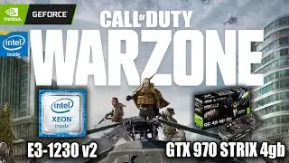 COD WarZone | XEON E3-1230 v2 + GTX 970 STRIX 4GB