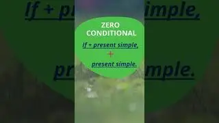 The Zero Conditional in 30 SECONDS/ #shorts