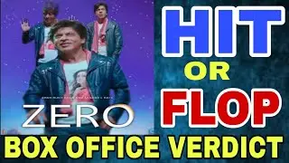ZERO MOVIE HIT OR FLOP | SHAHRUKH KHAN, ANAND L RAI, ANUSHKA SHARMA, KATRINA KAIF