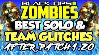 BEST *SOLO* & *TEAM* WORKING GLITCHES (After Patch 1.21) - BO4 ZOMBIE GLITCHES