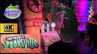 Over the Hill 2: Spooksville 4K ON RIDE POV - Adventure Island UK Southend