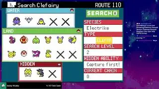 Pokemon Emerald Seaglass Fairy type only! OOPS! All fey!