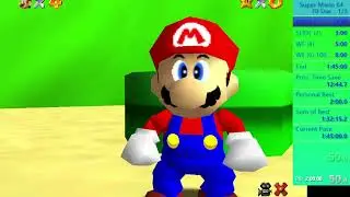 Super mario 64 70 star speedrun