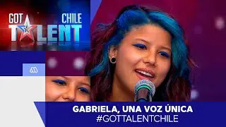 Gabriela lo dejó todo en el escenario con su talento musical y una voz única / #GotTalentChile 2021