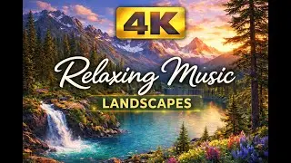 4K Nature Landscapes 🌄 Relaxing Music