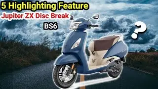 Top 5 Highlights:- 2020 TVS Jupiter ZX Disc Variant With 