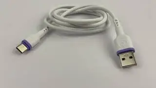 Кабель USB 2.0 на USB Type C TPE белый