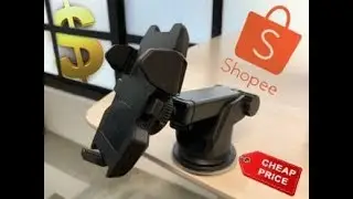 $1 Car Phone Holder from SHOPEE || UNBOXING