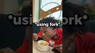 Спид учится пользоваться ложкой 🥄