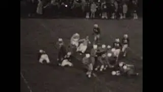 1953 Steubenville Big Red vs Akron Garfield Presidents 10-29-53