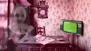 Halloween Green Screen Intro HD - Haunted  Room