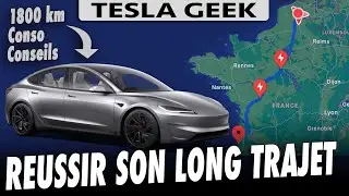Mes conseils pour r&eacute;ussir son d&eacute;part en vacances en 2025 en voiture &eacute;lectrique + conso Model 3 Perf