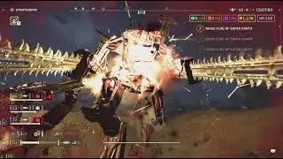 HELLDIVERS 2 Bringing Up The Rear With My Laser Cannin