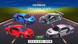 Wembley High Speed Mini 1:24 Scale Rechargeable Remote Control car with Lithium Battery for Kids