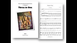 Peter Martin - Three in One - Mixed Strings, Percussion & Piano