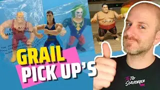 GRAIL WWF Hasbro Pick Ups's MAIL AWAY HULK HOGAN SIGNED YOKOZUNA SQUARED CIRCLE BAGGED Doink Figures