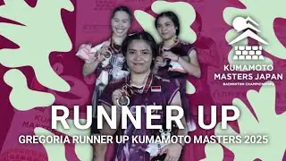 Gregoria Raih Runner Up Kumamoto Masters 2025 Usai di Final Akui Keunggulan Ratchanok Intanon