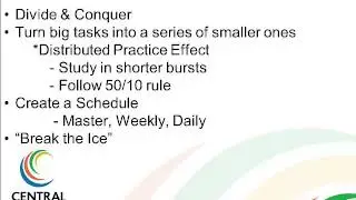 5 Essential Study Skills