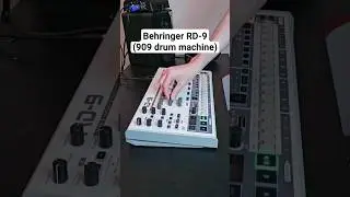 behringer RD-9 (909 drum machine) #shorts #drummachine