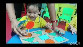 Kiddie cloud Pre-School //Sorting Shapes Activity//Play  Group//Day Shift........