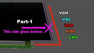 LED TV panel repair by cutting.#Pro Hack