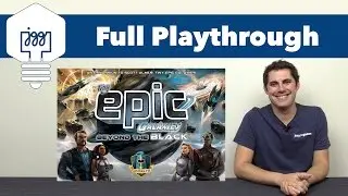 Tiny Epic Galaxies: Beyond the Black Full Playthrough